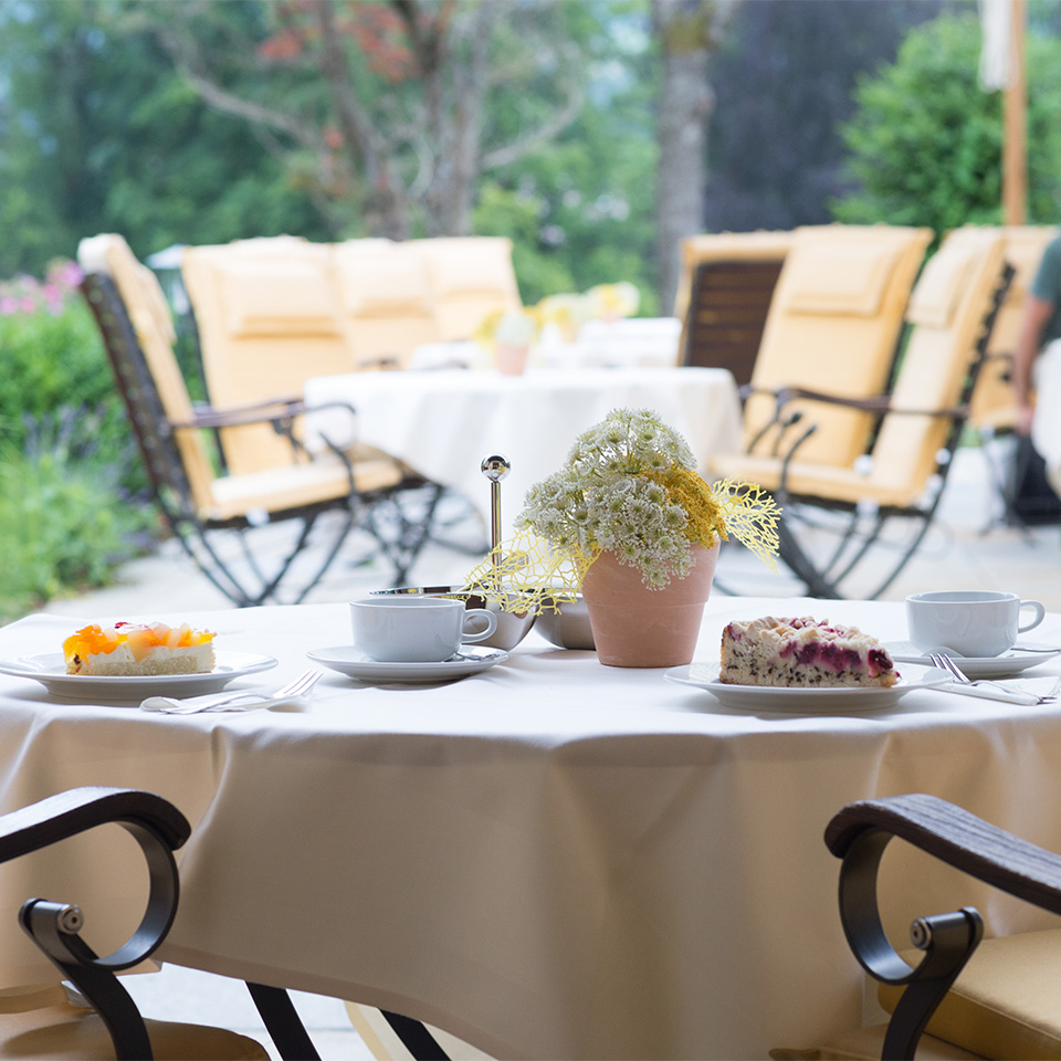 Kirschbaumhuegel Privatklinik Bad Wiessee Medical Park Terrasse